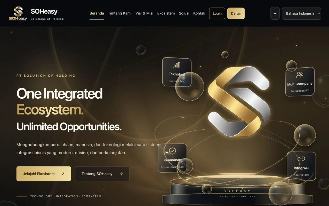 Halaman utama soheasy.com versi desktop